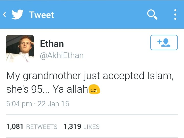 JYVel0G 1 - His grandmother accepts Islam at 95!