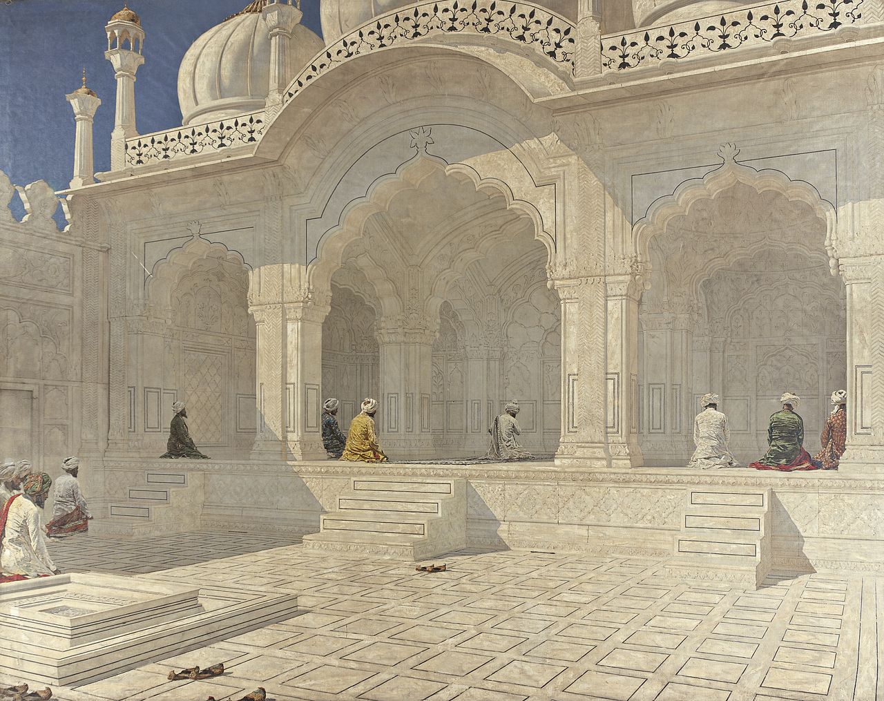 1280pxVasily Vereshchagin  Pearl Mosque2 1 - Masjids of India !