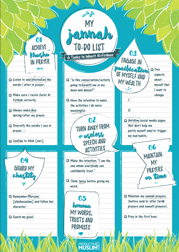 SXHQAGn 1 - [Infographic] Your Jannah To Do List