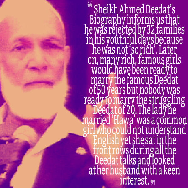 ogEYPRi 1 - Profound Quotes by Sheikh Ahmed Deedat