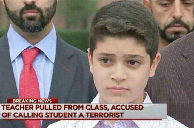 waleed650x430 1 - Teacher calls 12 year old boy a terrorist in US school