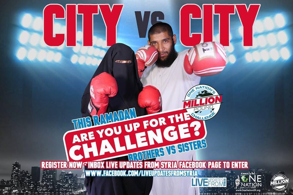 tExJ3Cz 1 - This Ramadan are you up for the Challenge? City vs City