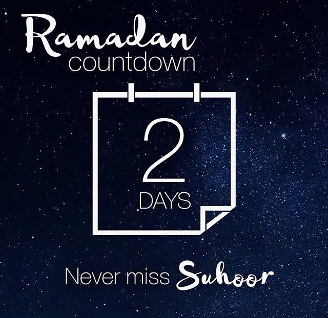 Ramadan Countdown 100 days left!