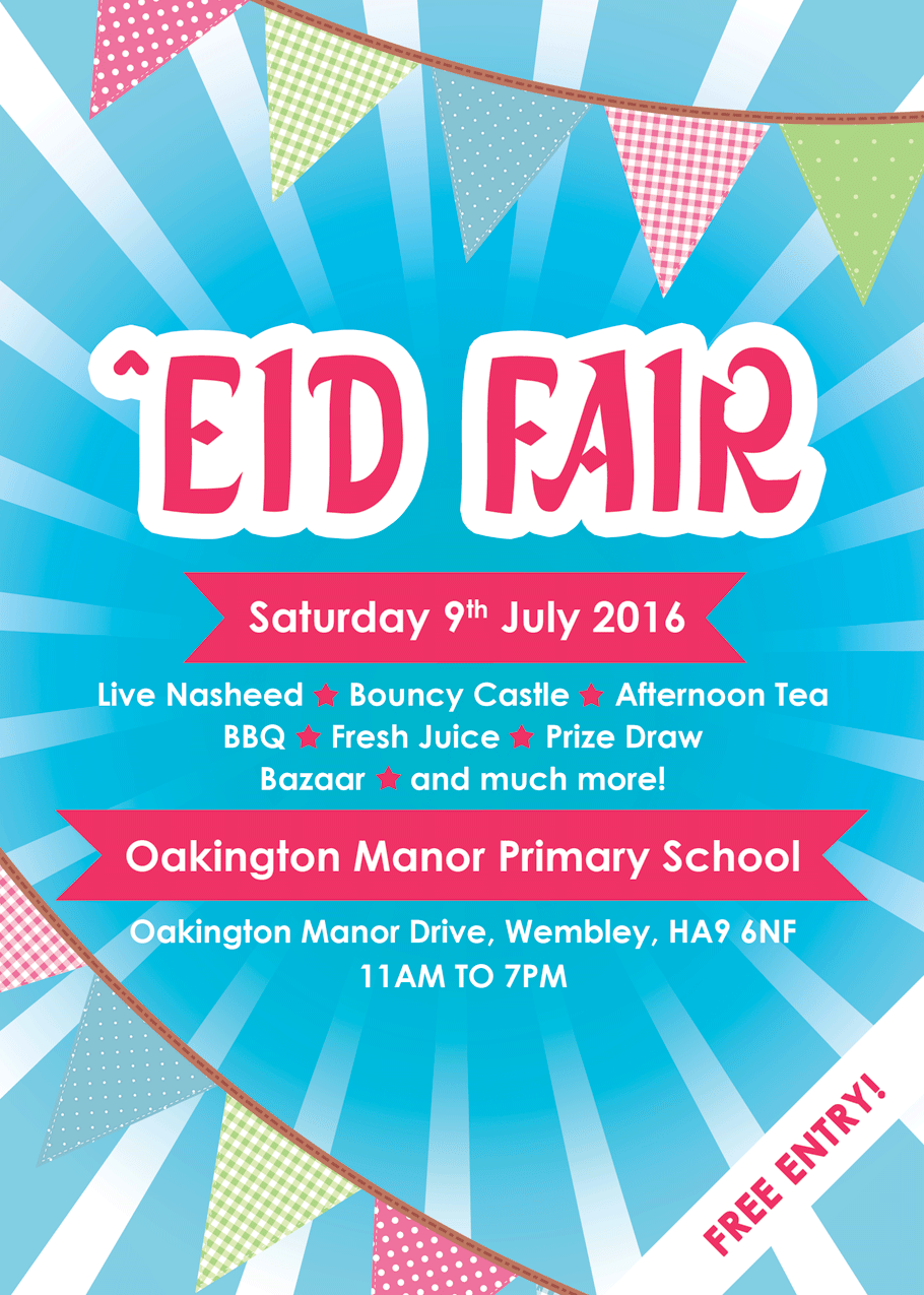 sx28aa 1 - Eid Fair! Fun for the whole family ~ North West London ~ Wembley ~ Eid celebration!