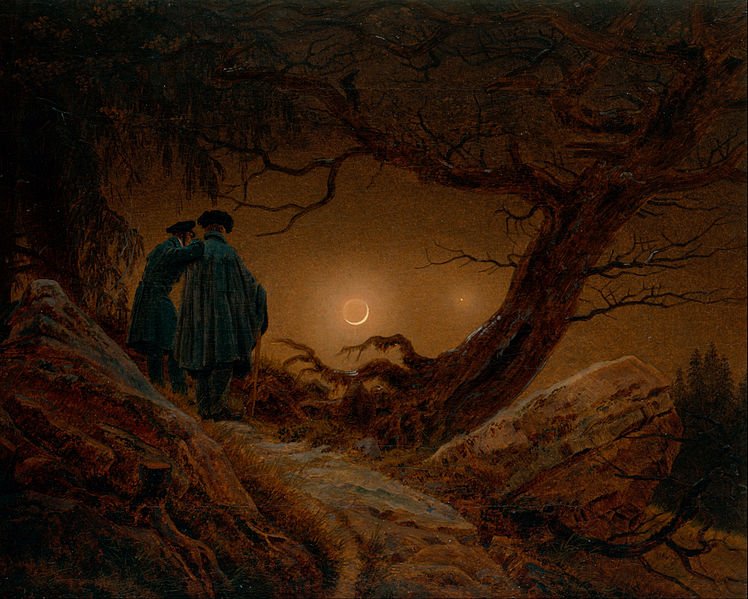 748pxCaspar David Friedrich  Two Men Con 1 - Writing Challenge