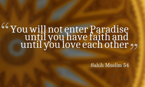 loveandspreadpeacehadith500x300 1 - Beautiful Quotes, Proverbs, Sayings