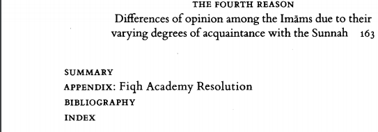 HcoQ9al 1 - Why are there differences of opinions among scholars?