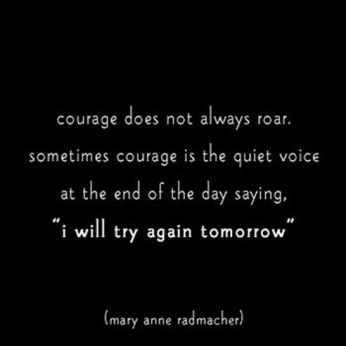TrueDefinitionofCourage 1 - Beautiful Quotes, Proverbs, Sayings