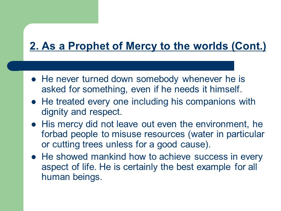 2AsaProphetofMercytotheworlds28Cont29 1 - Beautiful Quotes, Proverbs, Sayings