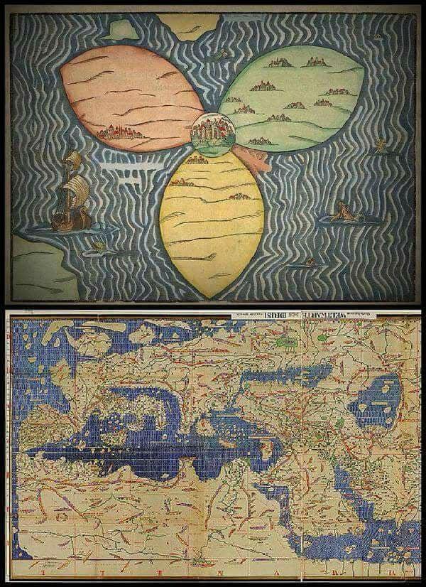 32293466 243043016255697 431138159585342 1 - 2 Maps from the middle ages !