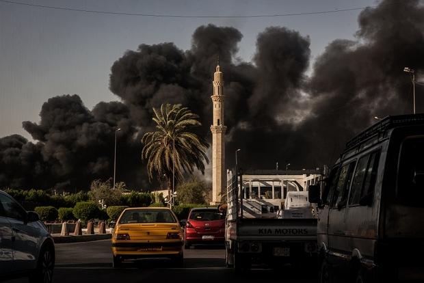IRAQ SEBASTIAN CASTELIER BALLOT BOX FIRE 1 - Iraq court orders arrest of four suspects in Baghdad ballot fire