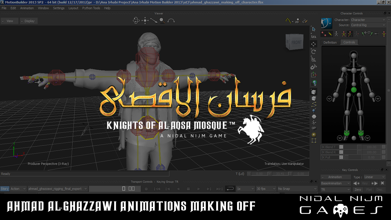 13 Fursan alAqsa Ahmad alGhazzawi MOCAP  1 - I am developing a game about Palestine Resistance