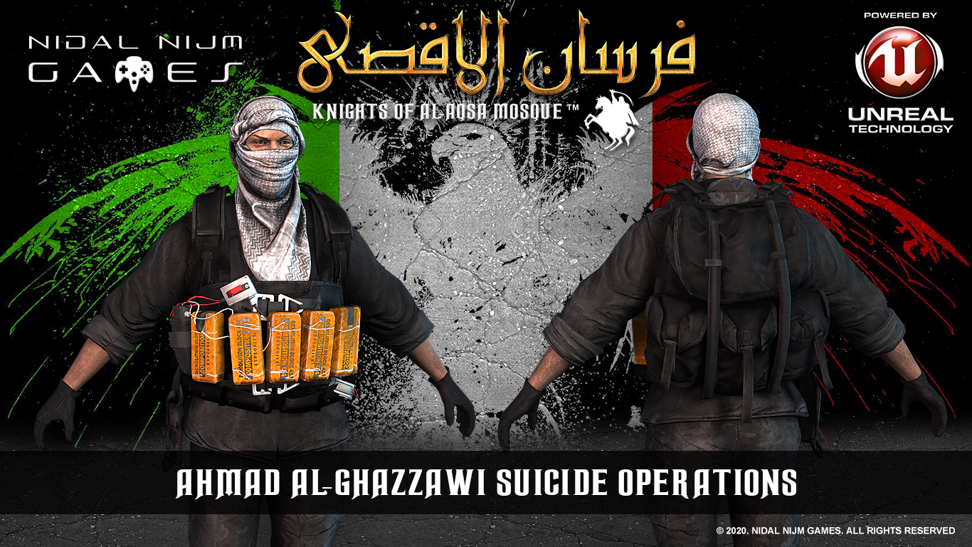 AHMAD ALGHAZZAWI SUICIDE OPERATIONS 1 - I am developing a game about Palestine Resistance
