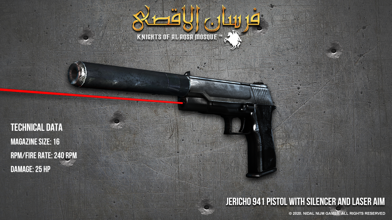 Fursan alAqsa Weapons Showcase Jericho 1 - I am developing a game about Palestine Resistance