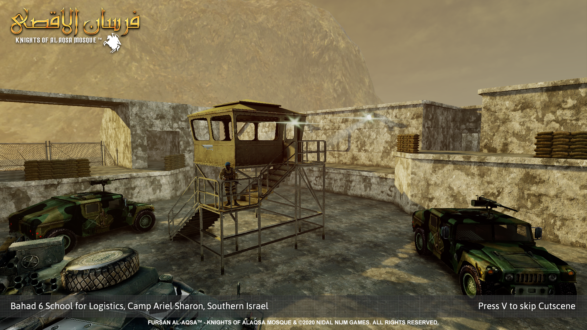 Fursan alAqsa  Showcase Camp Ariel Sharo 1 - I am developing a game about Palestine Resistance