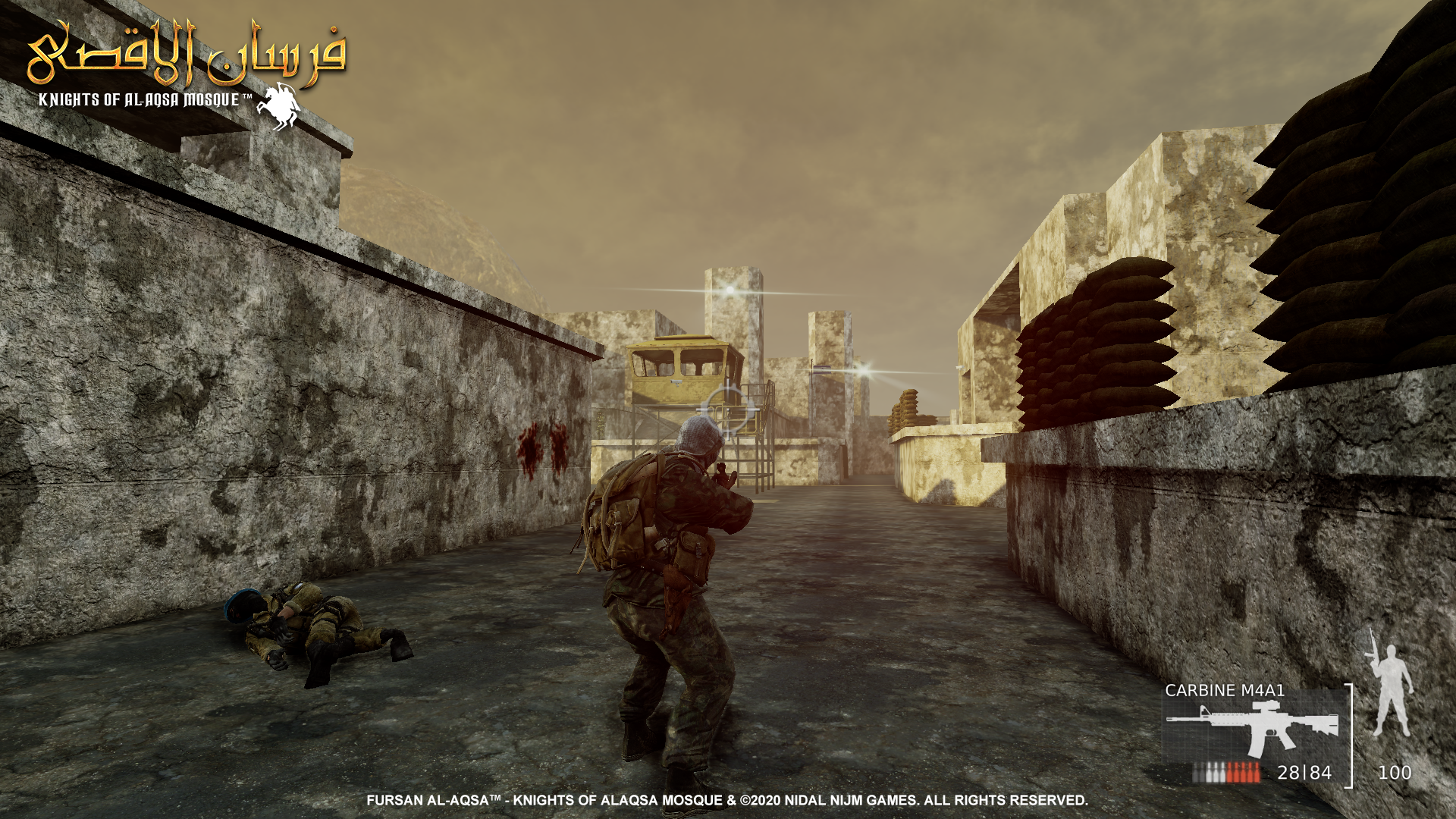 Fursan alAqsa  Showcase Camp Ariel Sharo 2 - I am developing a game about Palestine Resistance