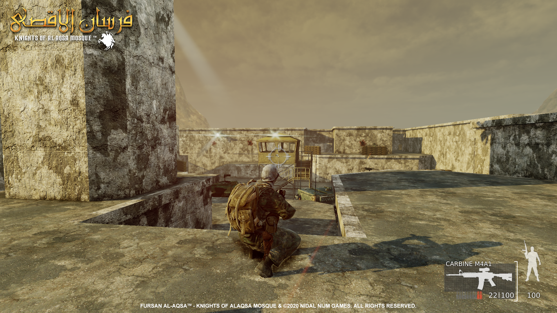 Fursan alAqsa  Showcase Camp Ariel Sharo 5 - I am developing a game about Palestine Resistance