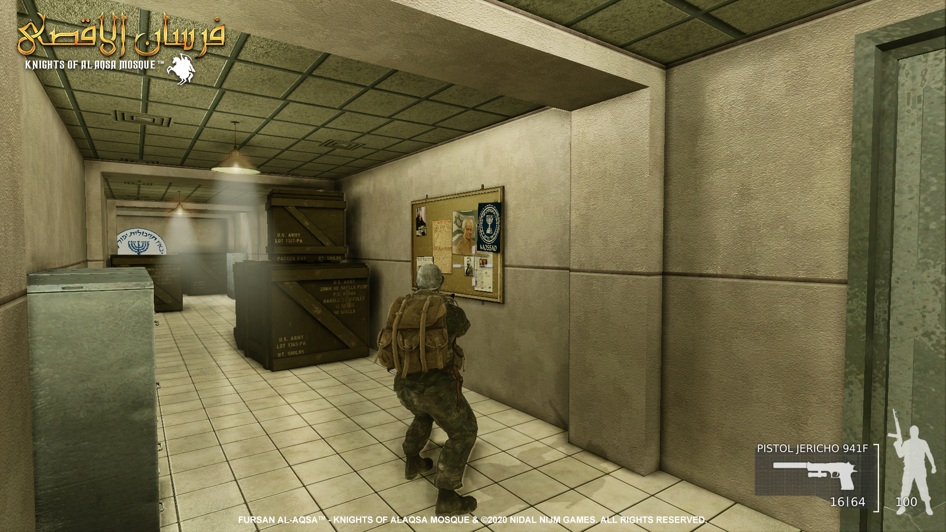 Fursan alAqsa  Showcase Mossad Office Up 2 - I am developing a game about Palestine Resistance