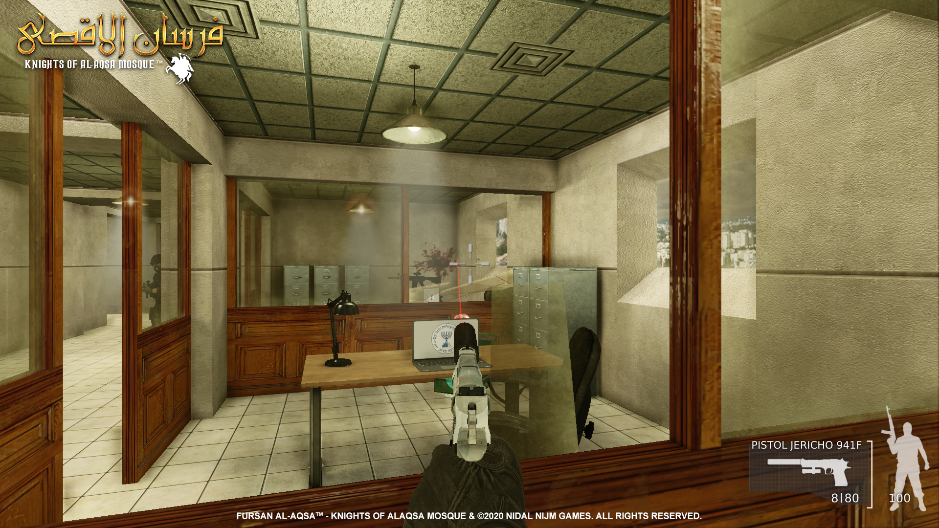 Fursan alAqsa  Showcase Mossad Office Up 8 - I am developing a game about Palestine Resistance