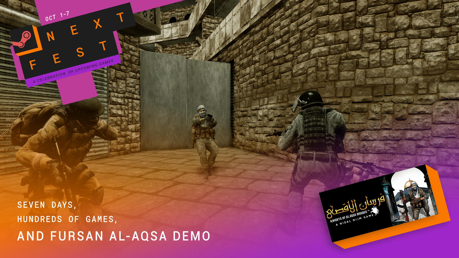 SocialMediaPartnerShare1 loc fursanaqsa 1 - I am developing a game about Palestine Resistance