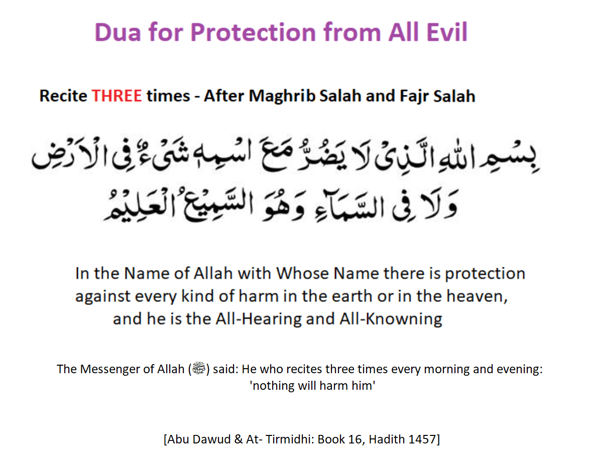   Dua for Protection from all Evil 1 - Waswas in Prayer